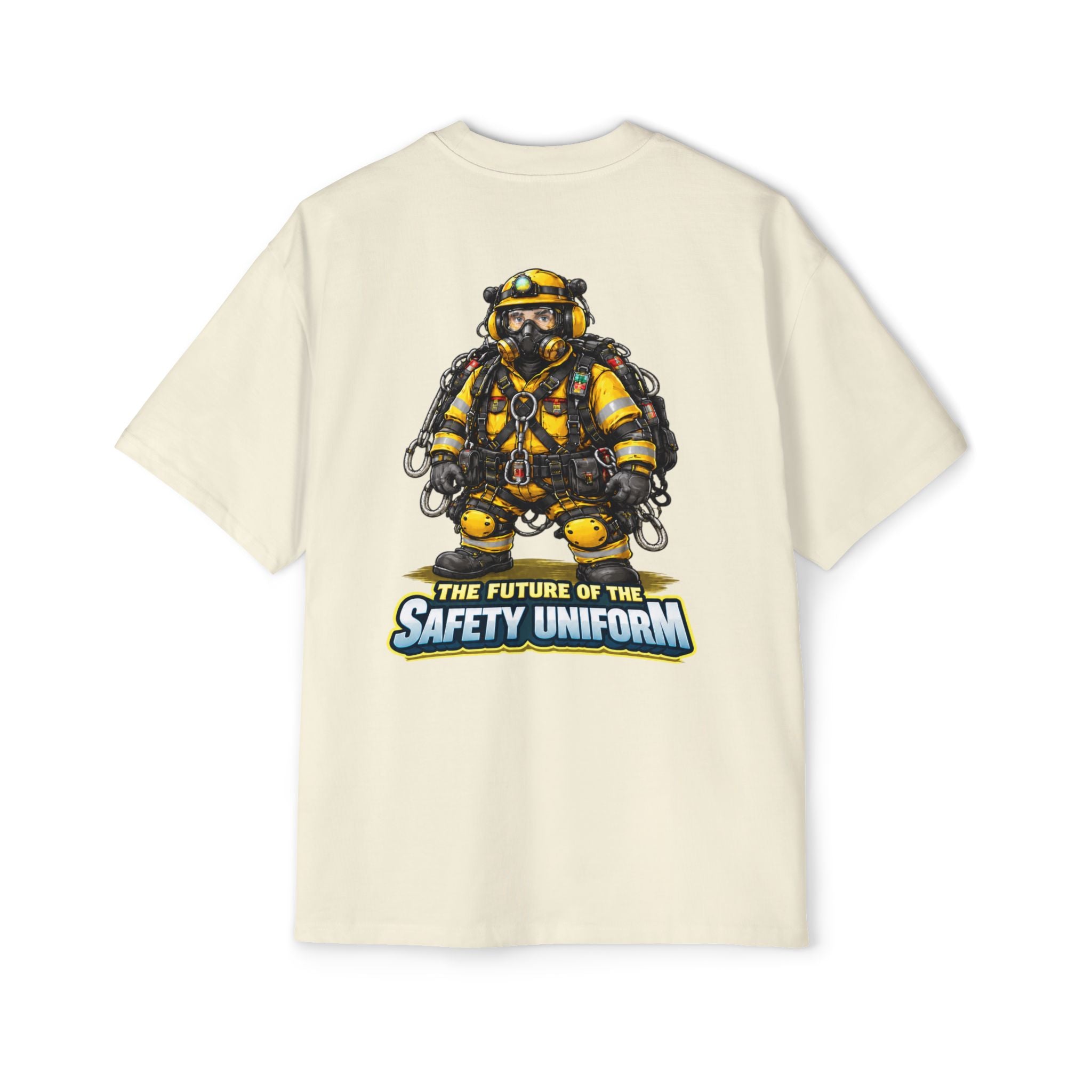 Firefighter Tee — "The Future of the Safety Uniform" Graphic Shirt
