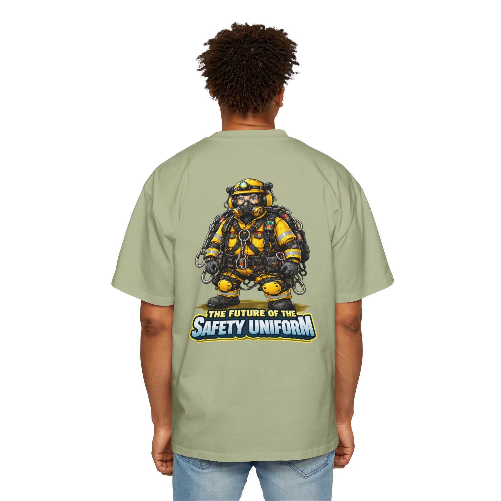 Firefighter Tee — "The Future of the Safety Uniform" Graphic Shirt