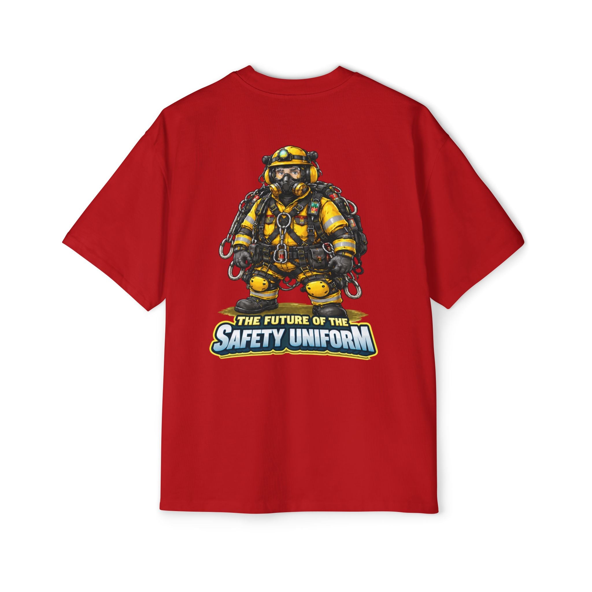 Firefighter Tee — "The Future of the Safety Uniform" Graphic Shirt