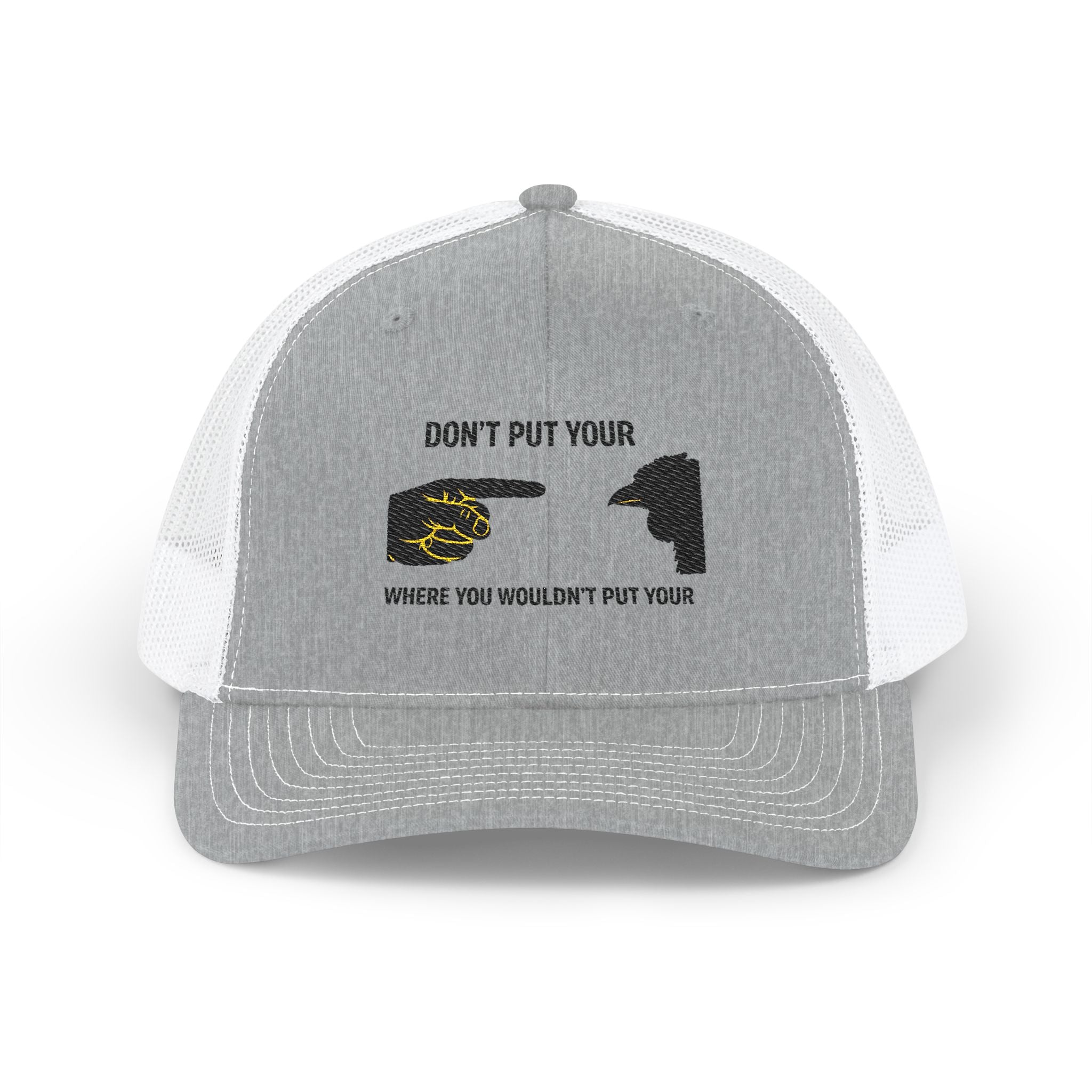 Trucker Cap — 'Lock'n Out Tears' Fishing Hand & Hook Graphic Snapback