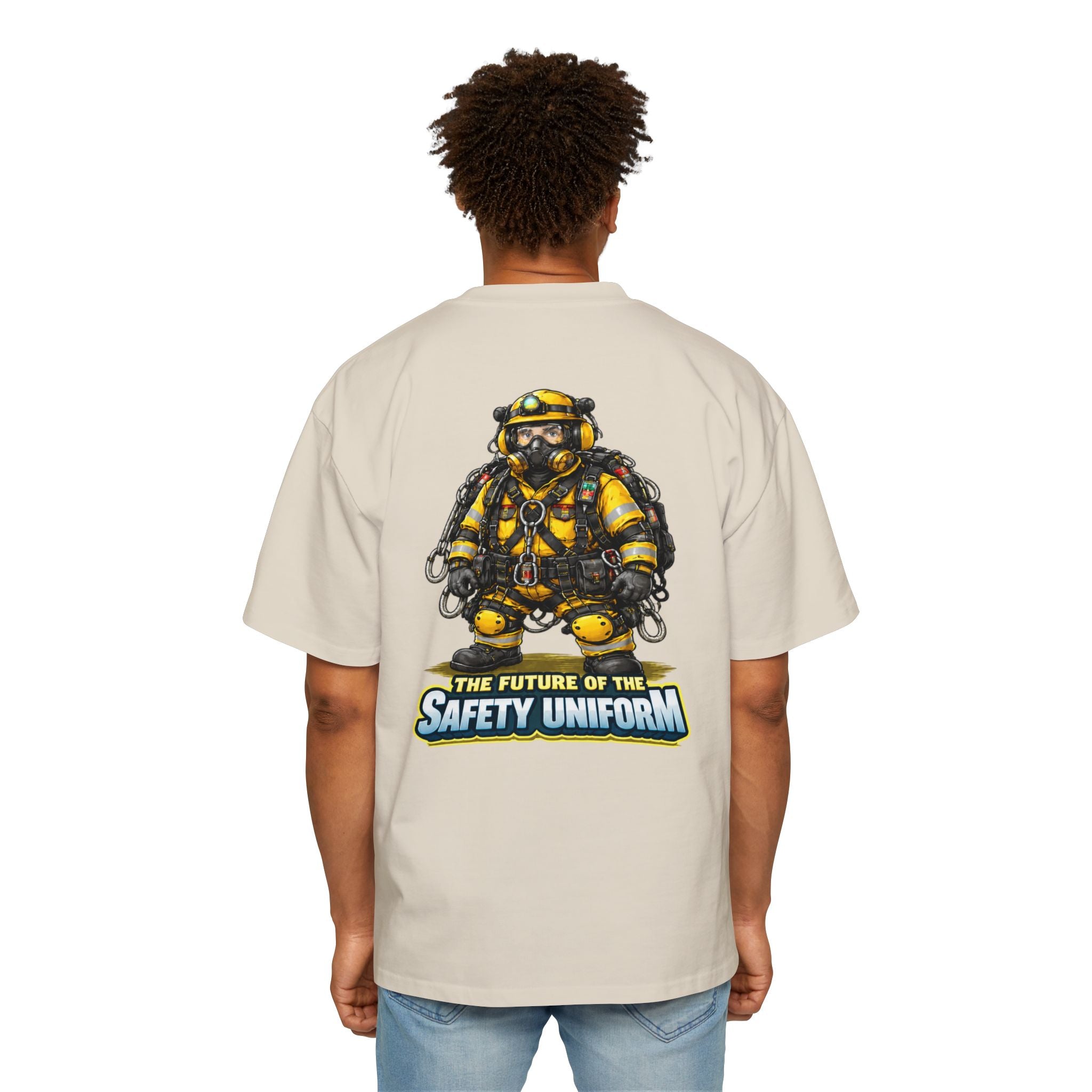 Firefighter Tee — "The Future of the Safety Uniform" Graphic Shirt