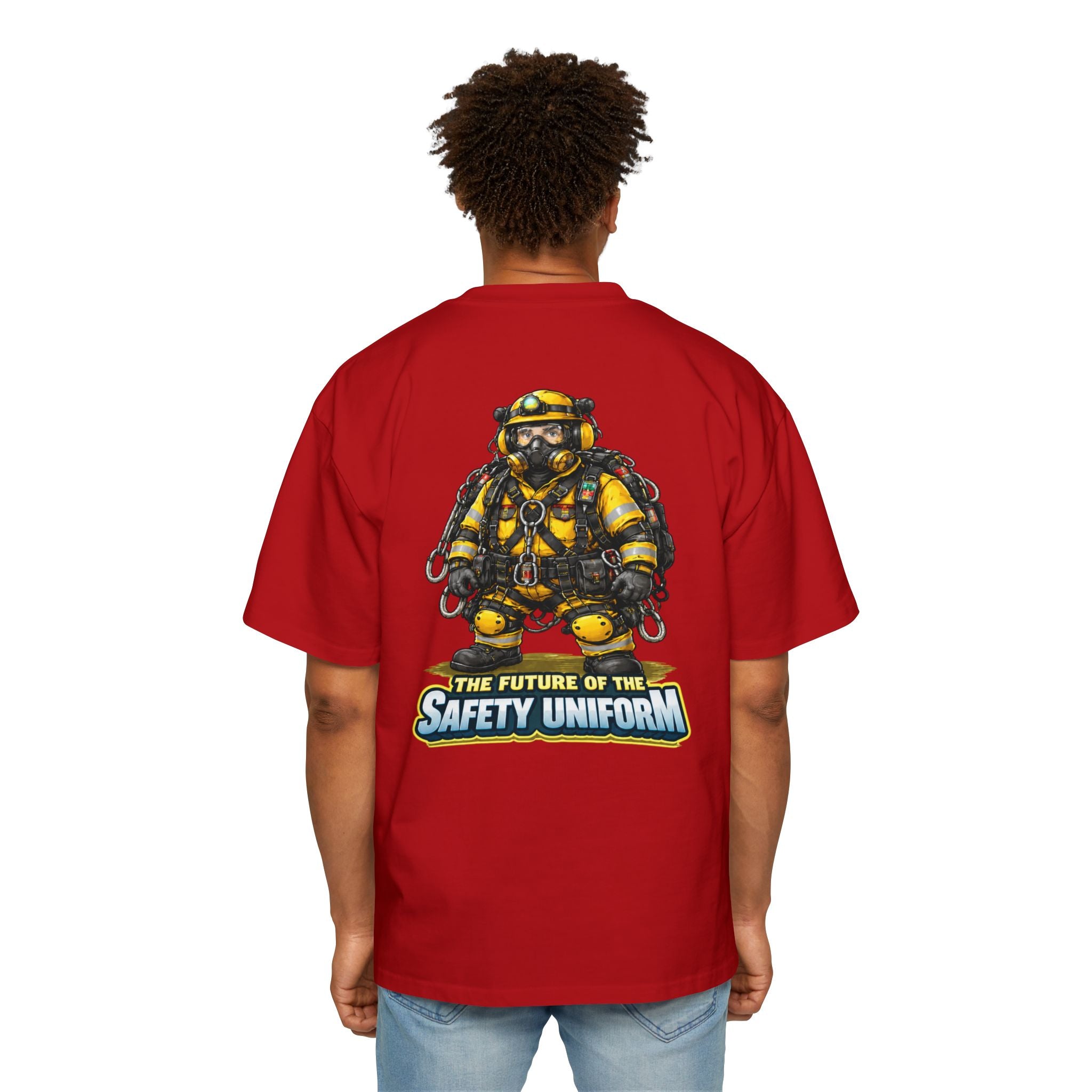 Firefighter Tee — "The Future of the Safety Uniform" Graphic Shirt