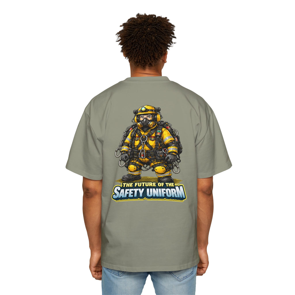 Firefighter Tee — "The Future of the Safety Uniform" Graphic Shirt