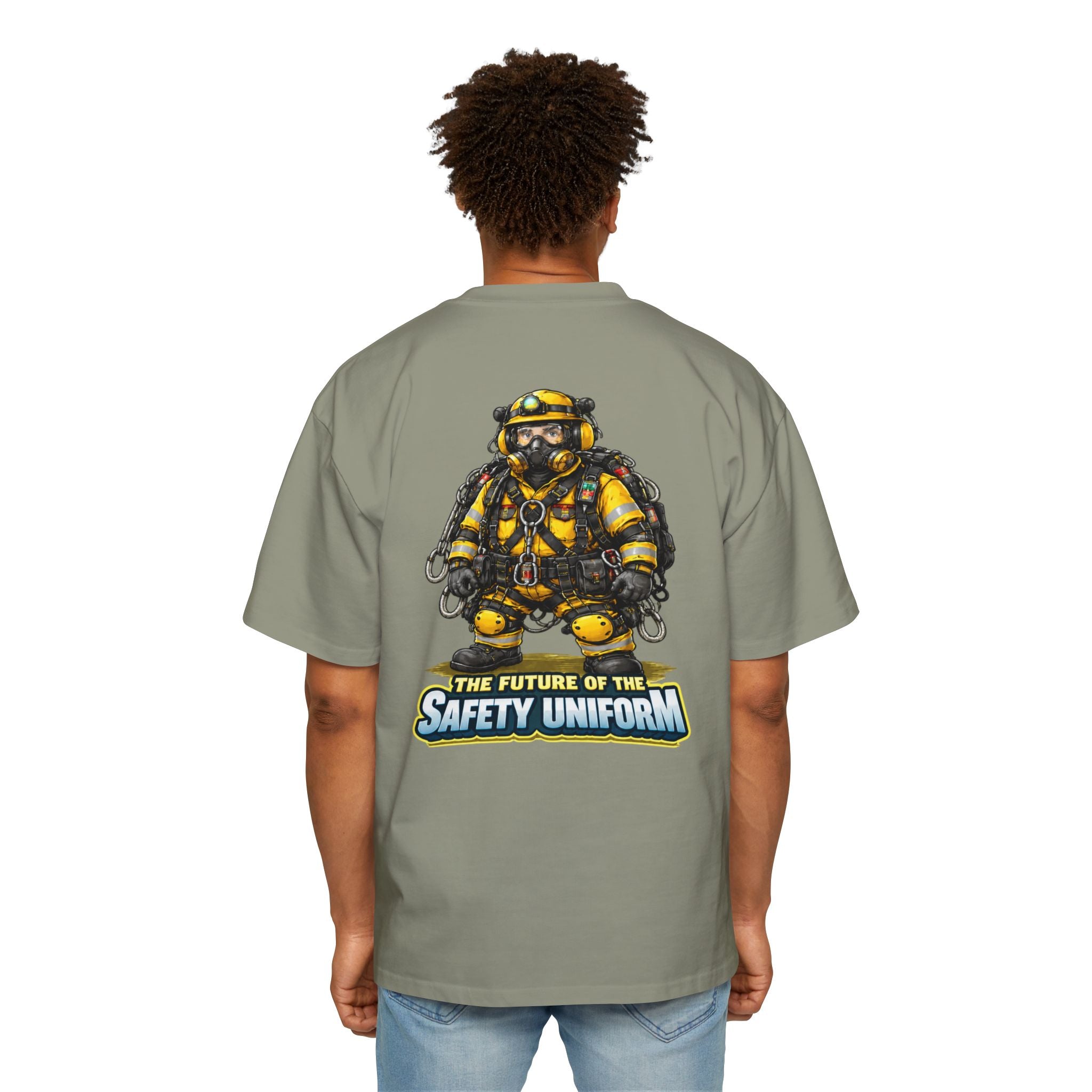 Firefighter Tee — "The Future of the Safety Uniform" Graphic Shirt