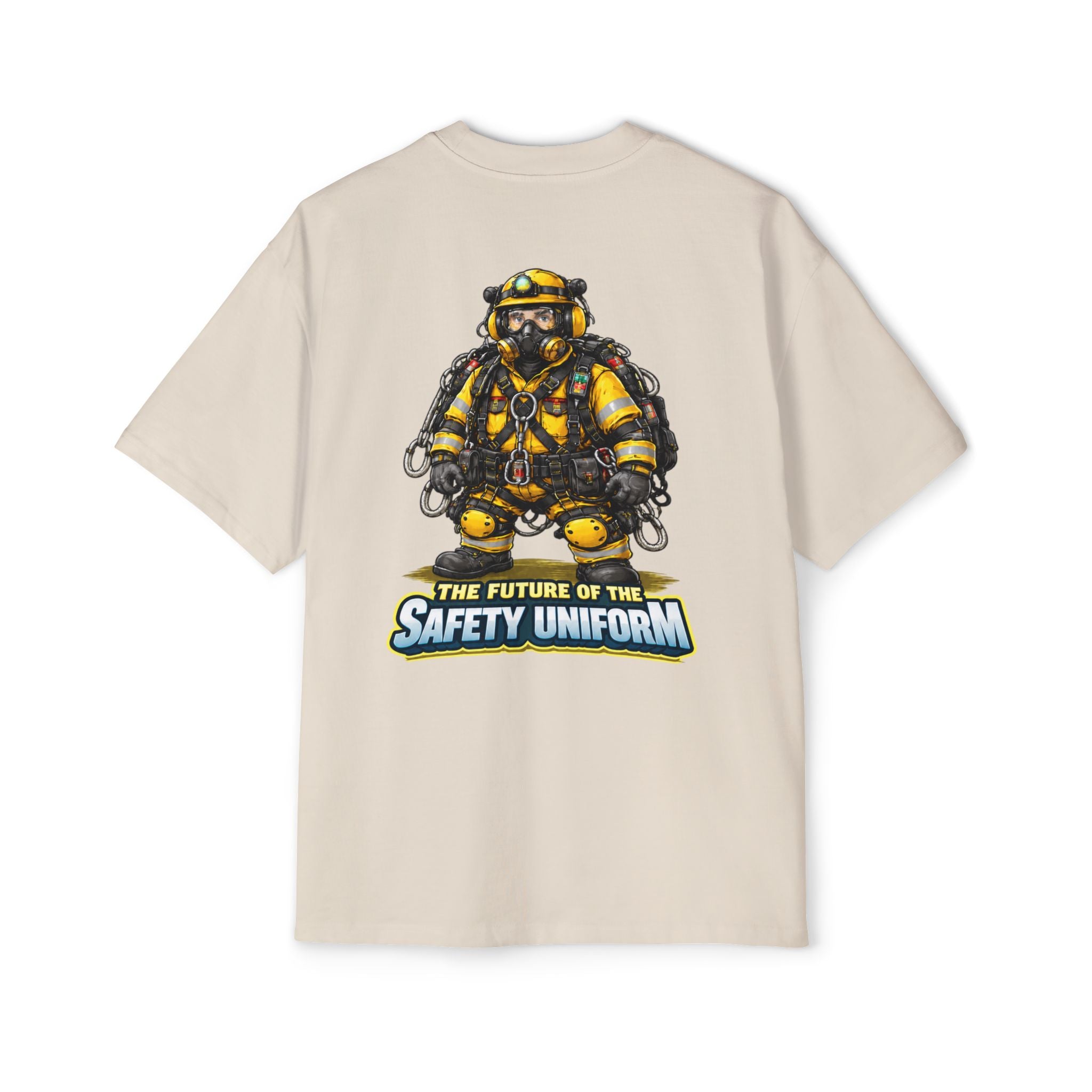 Firefighter Tee — "The Future of the Safety Uniform" Graphic Shirt