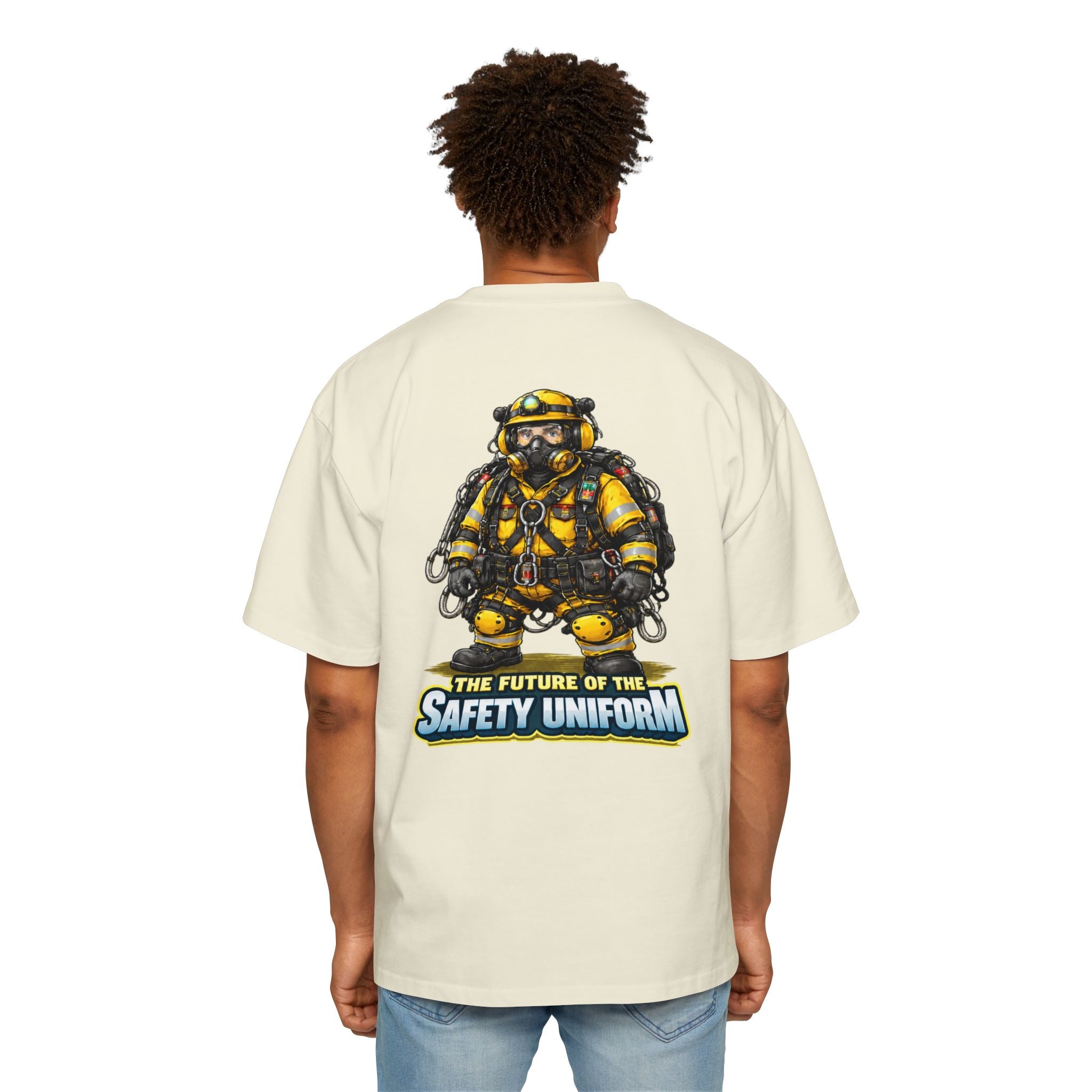 Firefighter Tee — "The Future of the Safety Uniform" Graphic Shirt