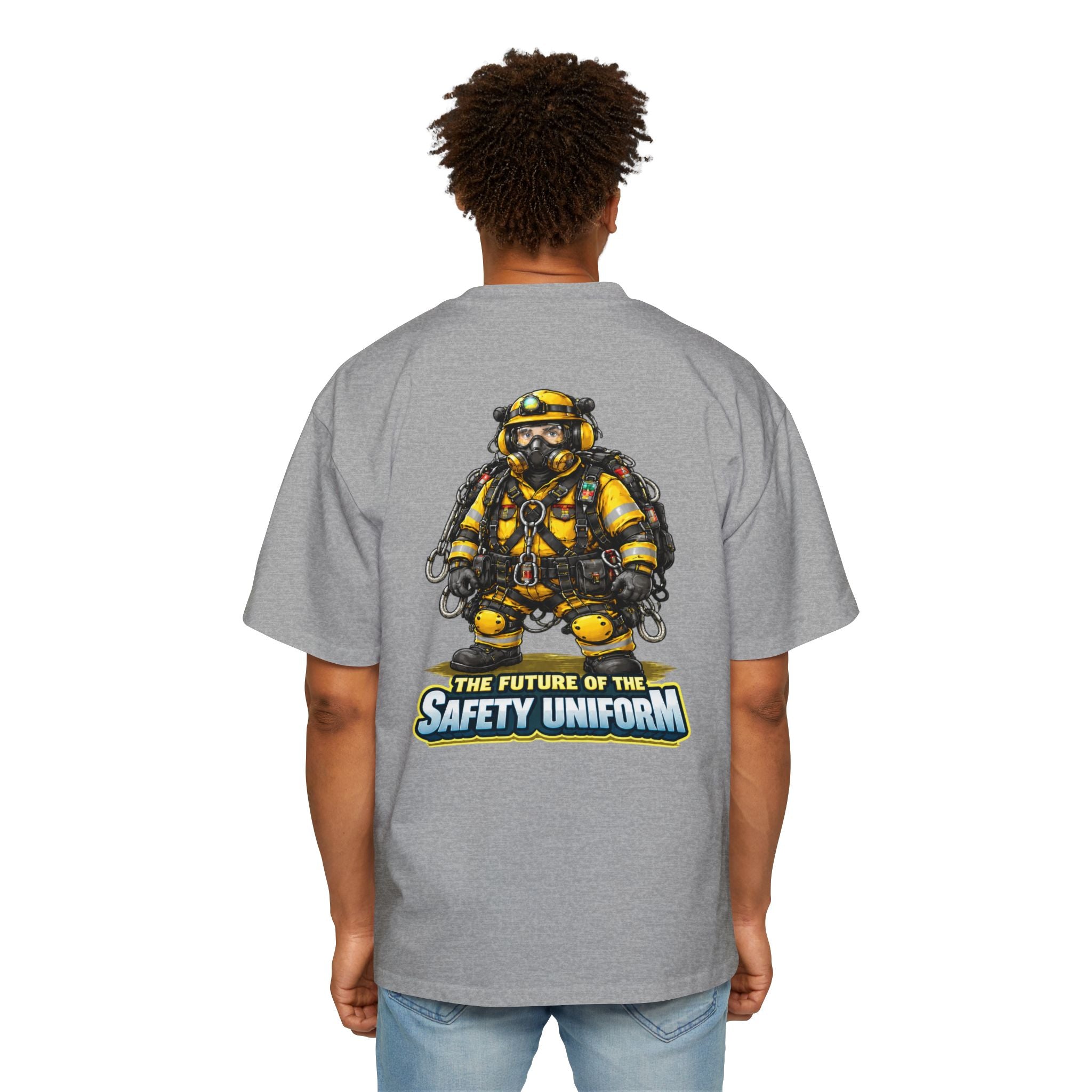 Firefighter Tee — "The Future of the Safety Uniform" Graphic Shirt