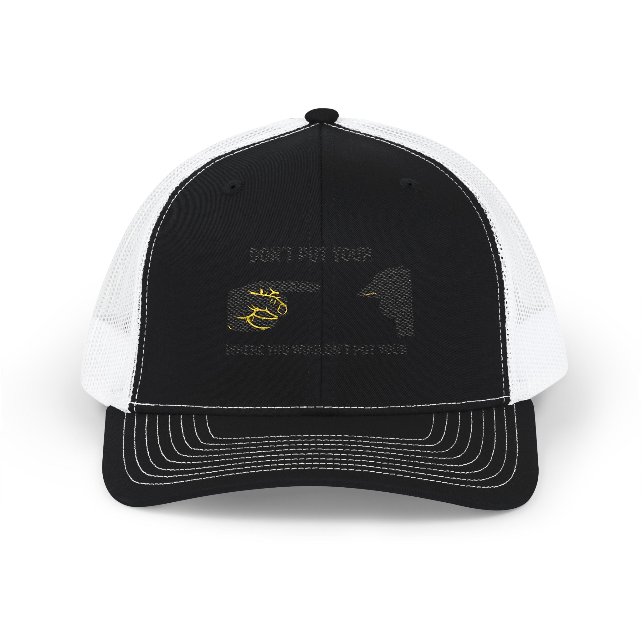 Trucker Cap — 'Lock'n Out Tears' Fishing Hand & Hook Graphic Snapback