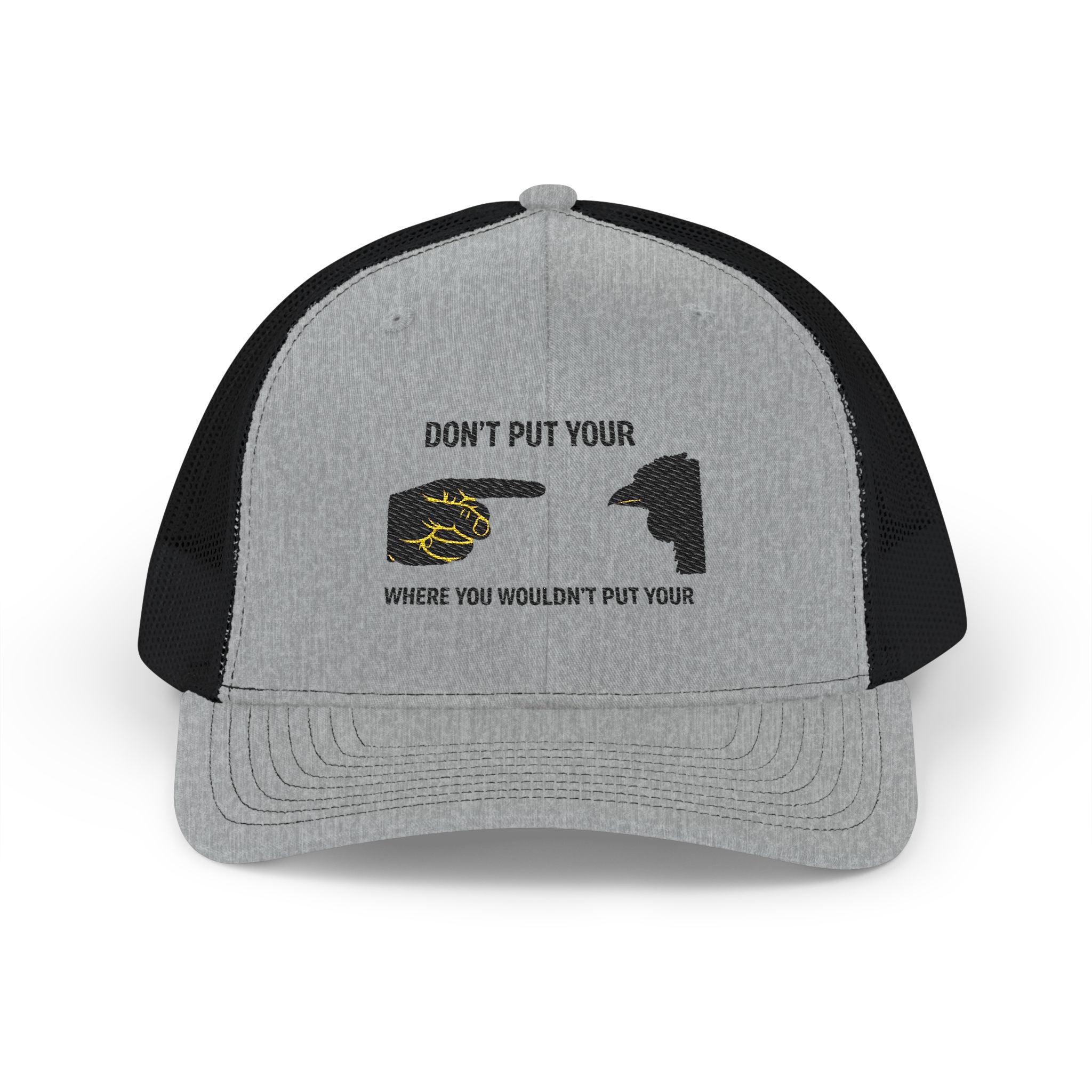 Trucker Cap — 'Lock'n Out Tears' Fishing Hand & Hook Graphic Snapback